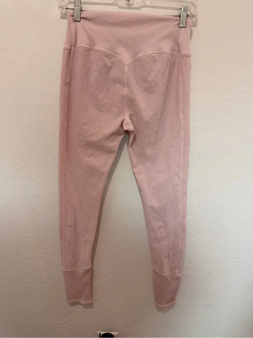 ALO yoga medium High Waist Lounge Legging Soft Pink Heather active athletic